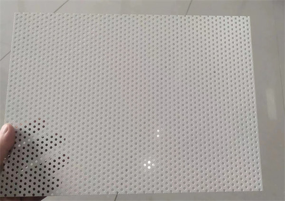 διατρυπημένο αργίλιο φύλλο AA1060, AA1100, AA3003 0.8mm γραπτό