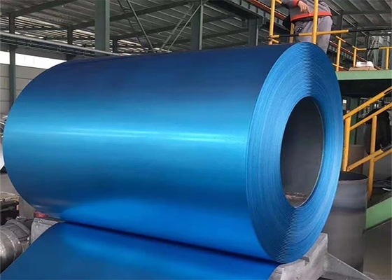 Galvalume ASTM A792 0.38mm ντυμένο Al-ZN σύνολο σπειρών AZ50 G550 χάλυβα σκληρό
