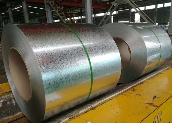 Η γαλβανισμένη σπείρα Z275 χάλυβα έντυσε την καυτή βυθισμένη γαλβανισμένη σπείρα λουρίδων χάλυβα